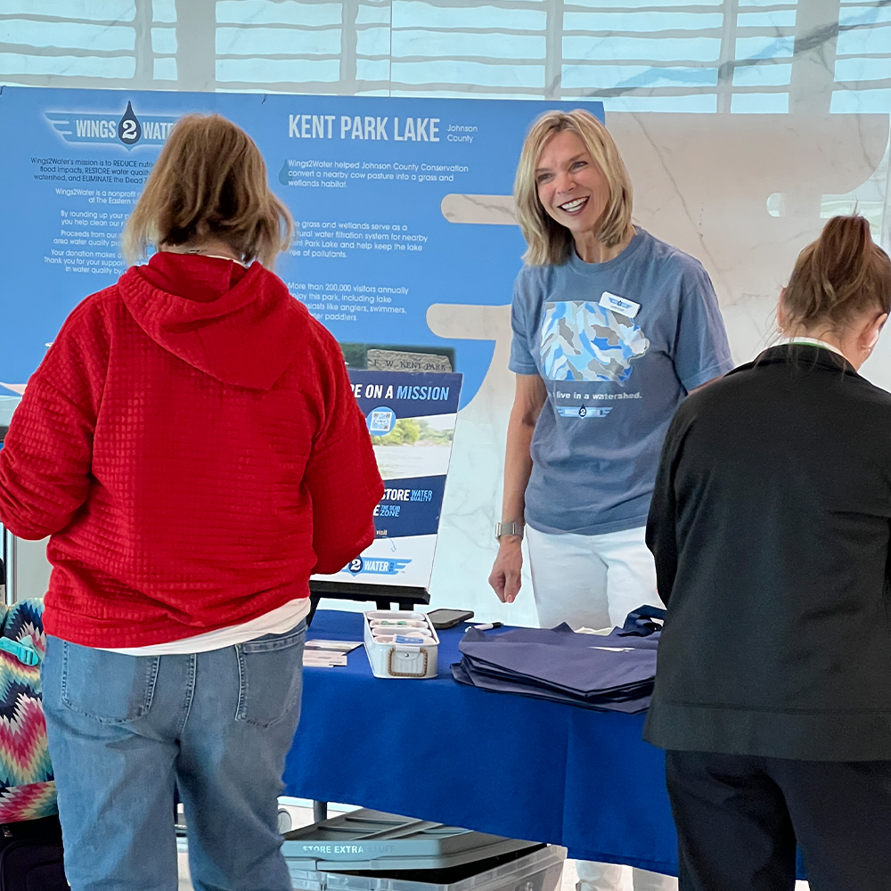 Earth Day CID Airport - Wings2water