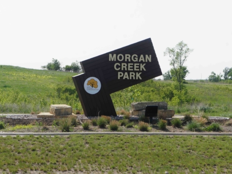 Morgan Creek Sign Wide